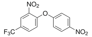 Формула молекулы Флюородифен| Formula of active ingredient Fluorodifen 