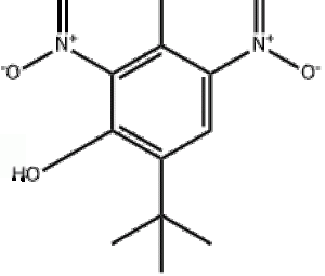 Формула молекулы Мединотерб| Formula of active ingredient Medinoterb 