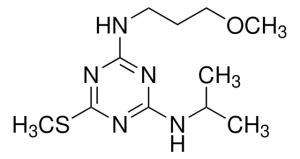 Формула молекулы Метапротрин| Formula of active ingredient Methoprotryne 