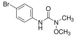 Формула молекулы Метобромурон| Formula of active ingredient Metobromuron 
