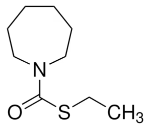 Формула молекулы Молинат| Formula of active ingredient Molinate 