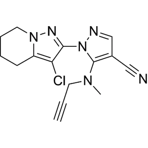 Формула молекулы Пираклонил| Formula of active ingredient Pyraclonil 