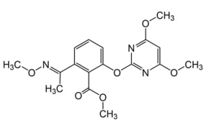 Формула молекулы Пириминобак-метил| Formula of active ingredient Pyriminobac-methyl 