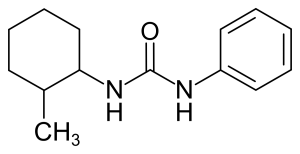 Формула молекулы Сидурон| Formula of active ingredient Siduron 