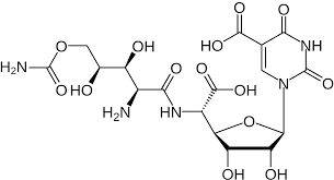 Формула молекулы Полиоксины| Formula of active ingredient Polyoxins 