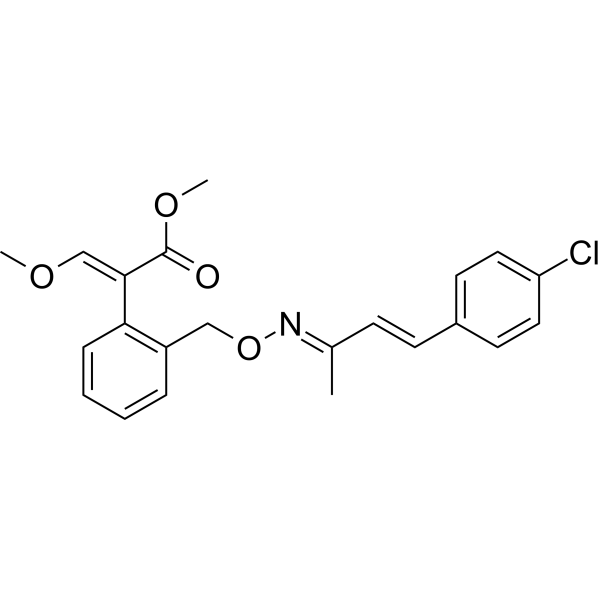 Формула молекулы Эноксастробин| Formula of active ingredient Enoxastrobin 