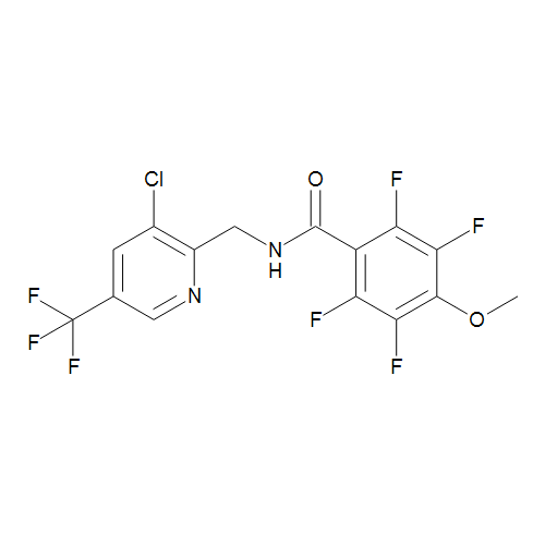Формула молекулы Флуопимомид| Formula of active ingredient Fluopimomide 