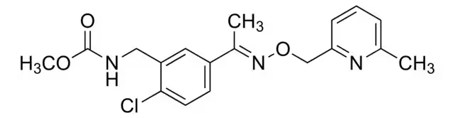 Формула молекулы Пирибенкарб| Formula of active ingredient Pyribencarb 