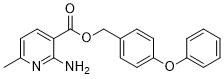 Формула молекулы Аминопирифен| Formula of active ingredient Aminopyrifen 